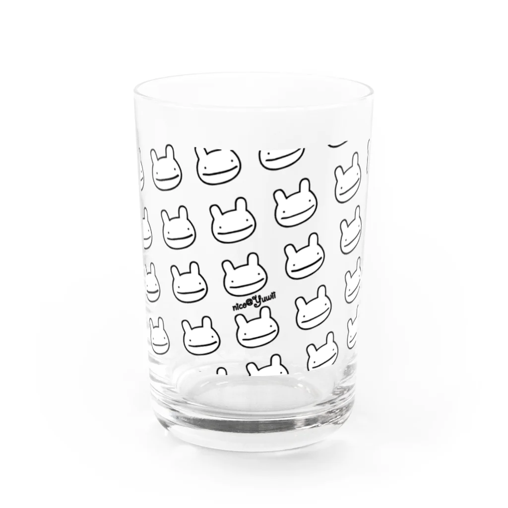 【Yuwiiの店】ゆぅぅぃーのnicoちゃん グラス前面