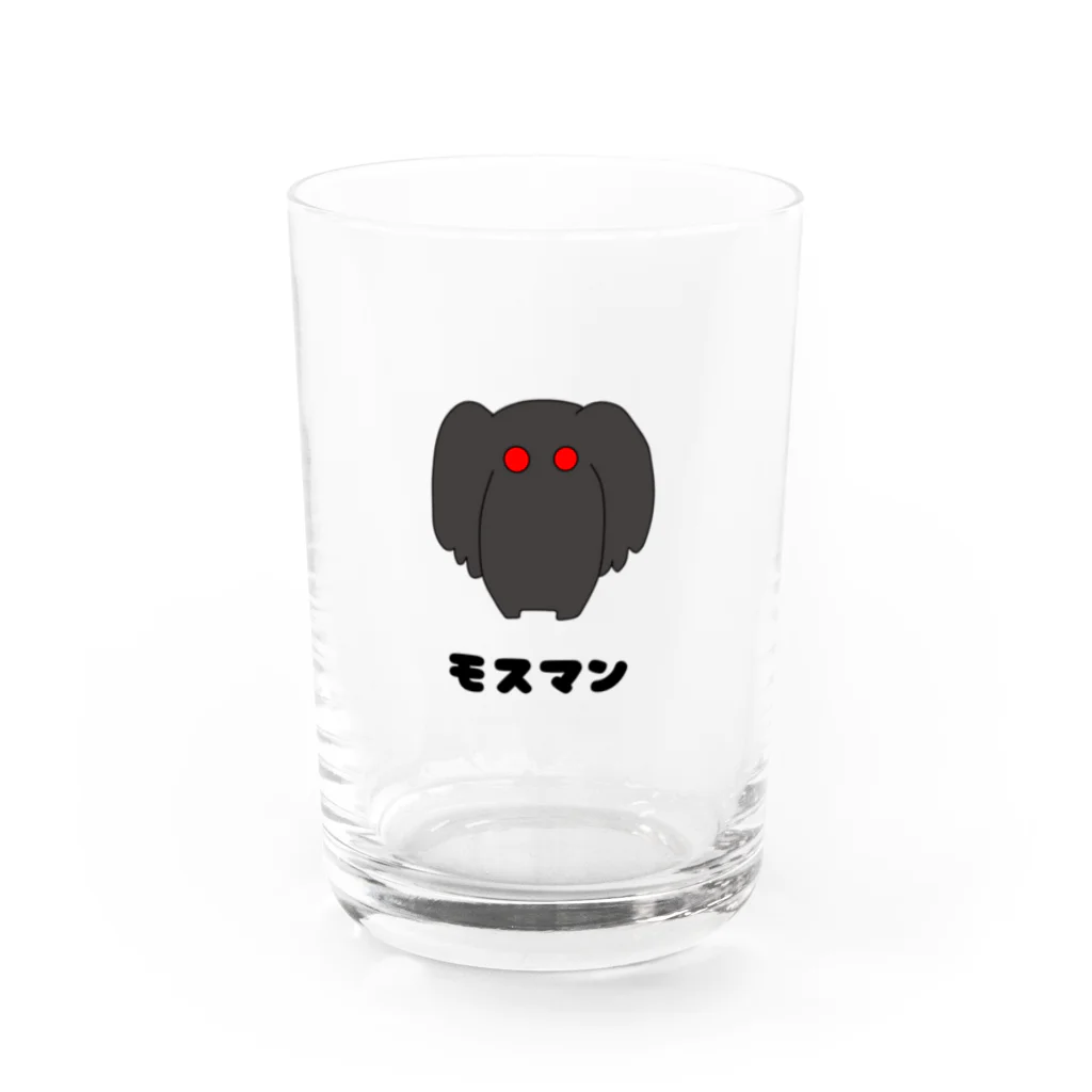 Garakutaokibaのモスマンくん Water Glass :front