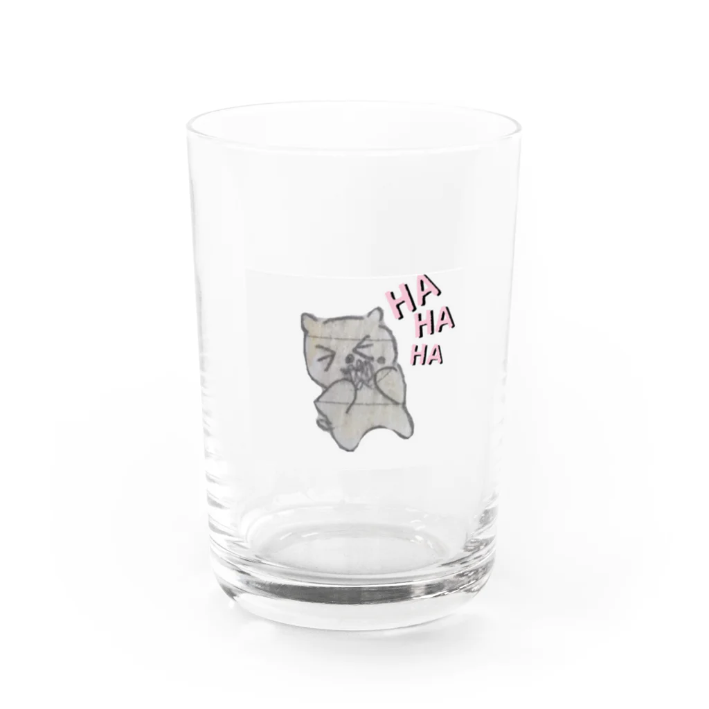 柴田明のキビ Water Glass :front