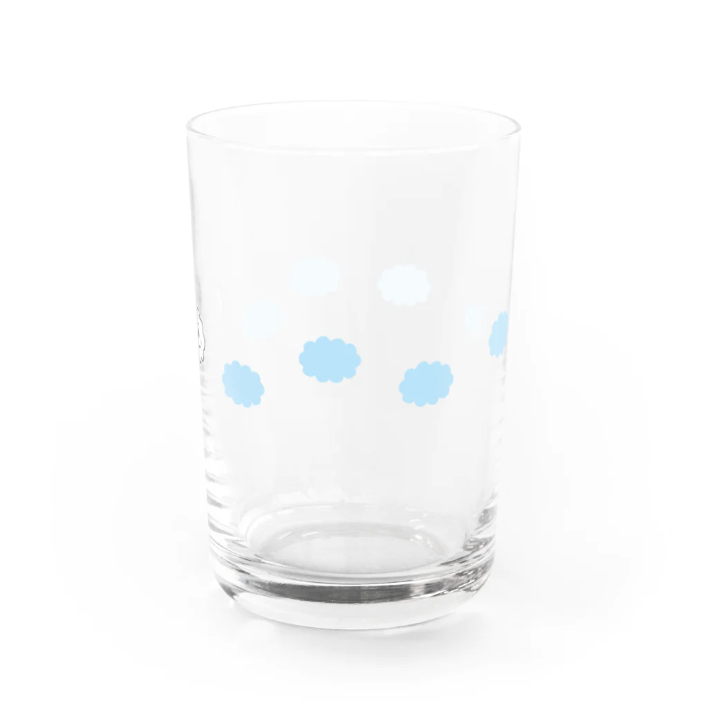 サトウミユキのくもくんグラス Water Glass :front