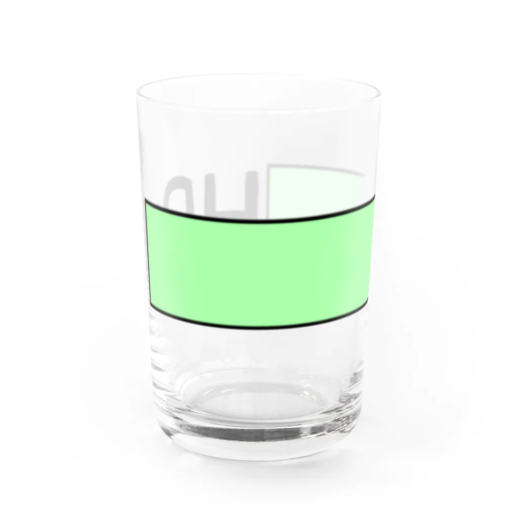Yatamame-縁-のHPは満タンです！ Water Glass :front