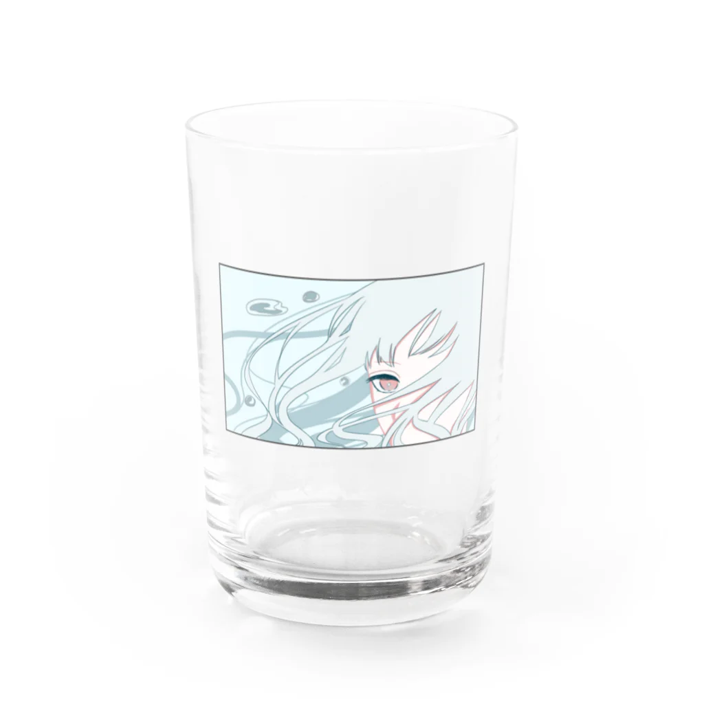 Fresh lemonのサマーガール Water Glass :front