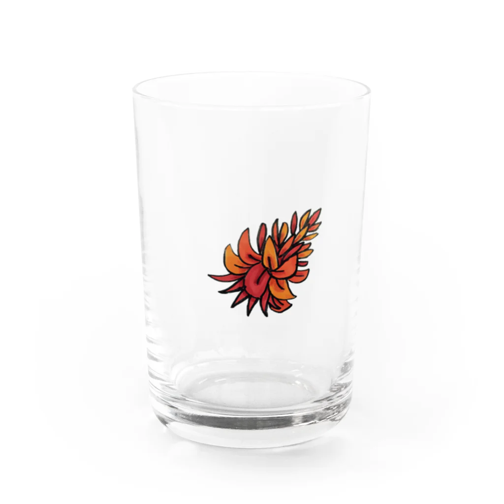 chichichisanのでいご Water Glass :front