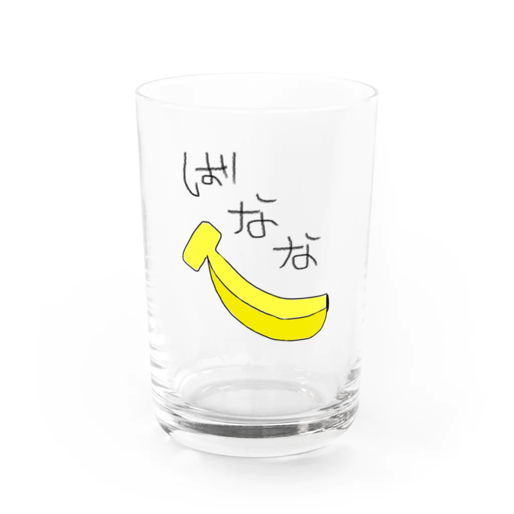 にゃんこのばなな Water Glass :front