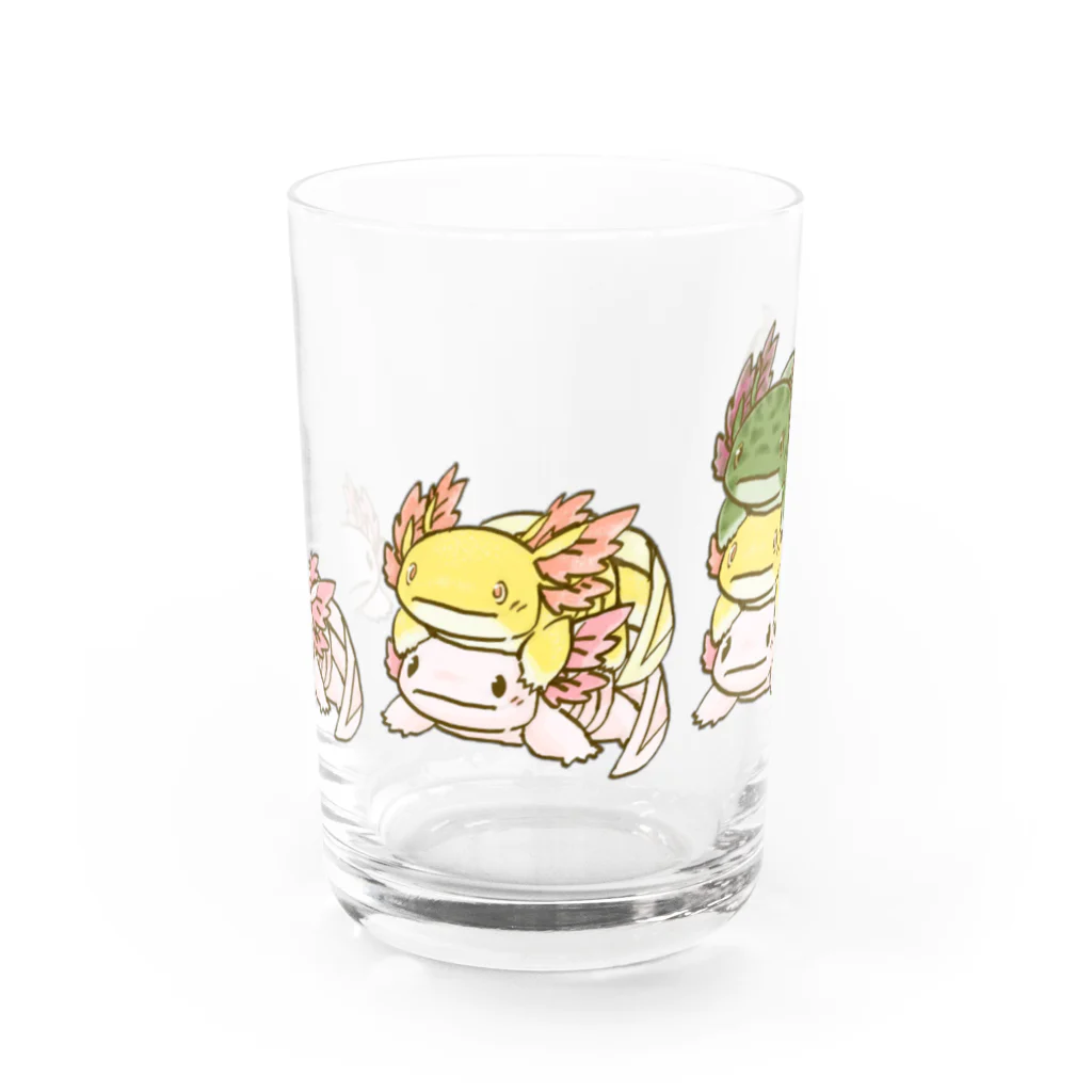 うすたのうぱるぱタワー Water Glass :front