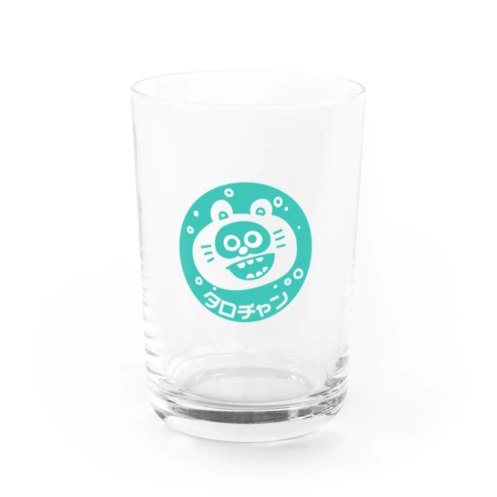 オバケサイダーのしゅわしゅわタロチャン Water Glass :front