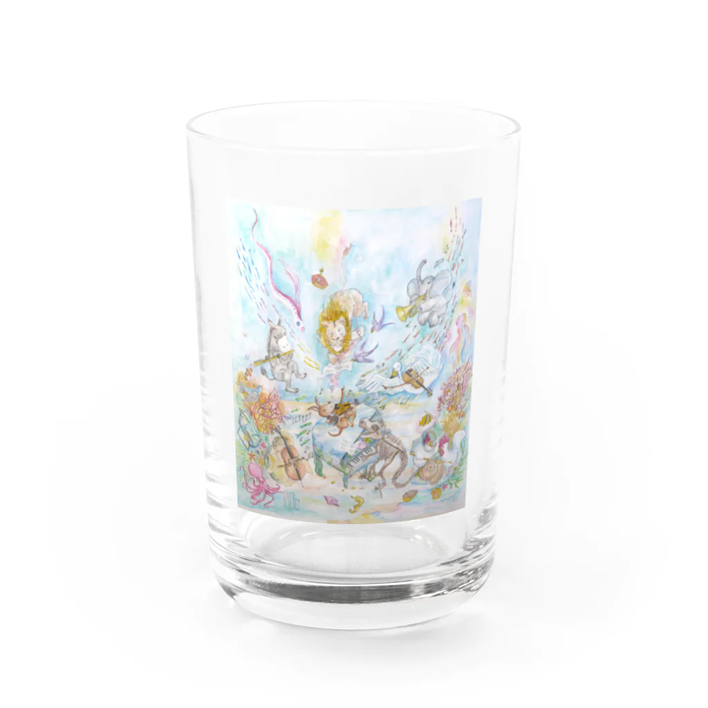 dekosukeの動物の謝肉祭ー終宴ー Water Glass :front