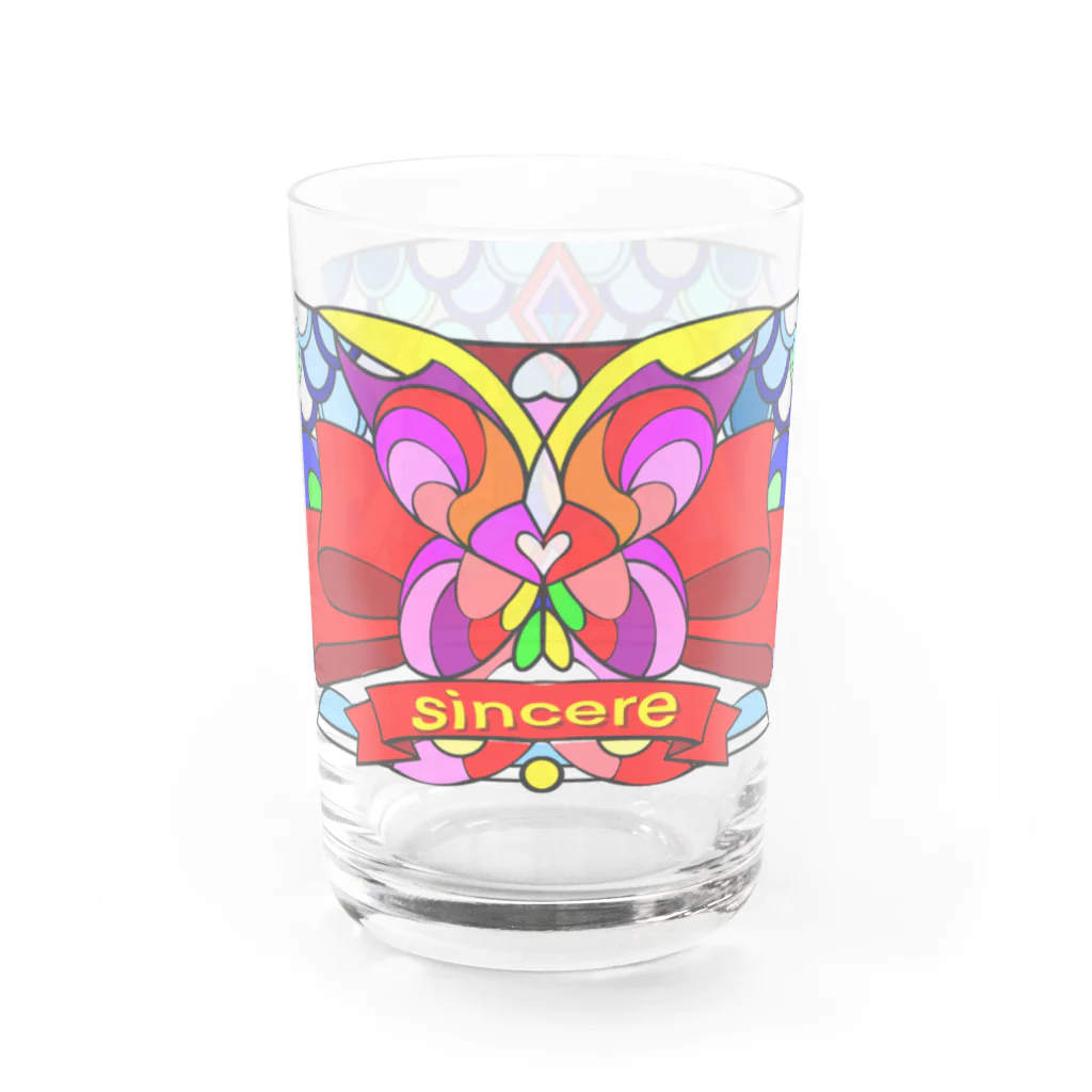 ステファニーのsincere Water Glass :front