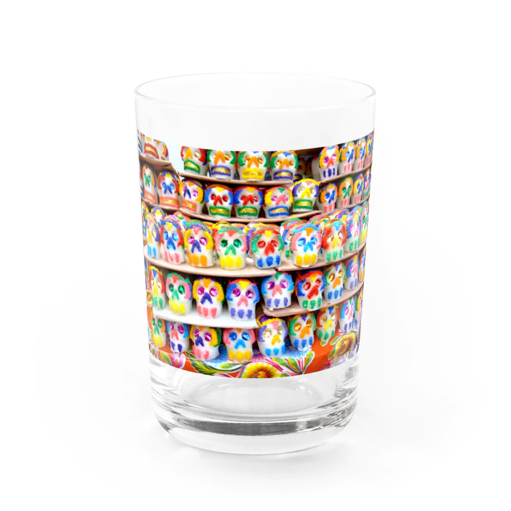 PicanteのCalavera  Water Glass :front