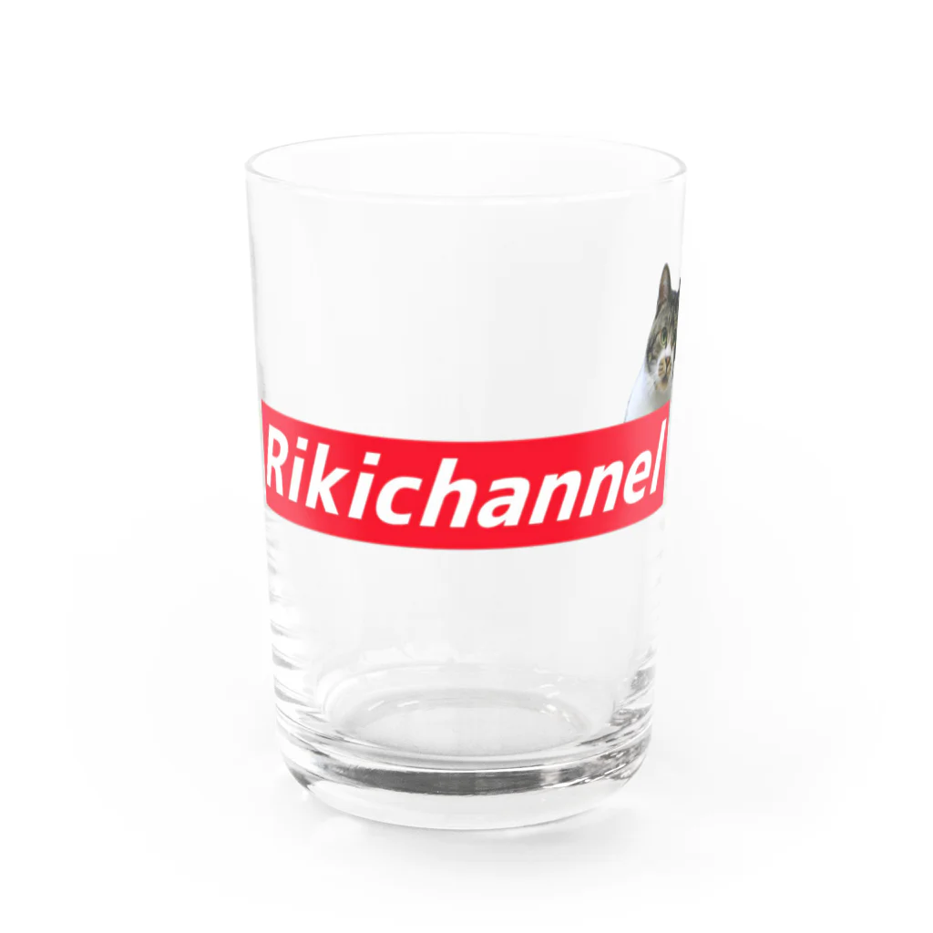 RIKICHANNEL OFFICIAL SHOPのリキちゃんBOXROGOシリーズ グラス前面