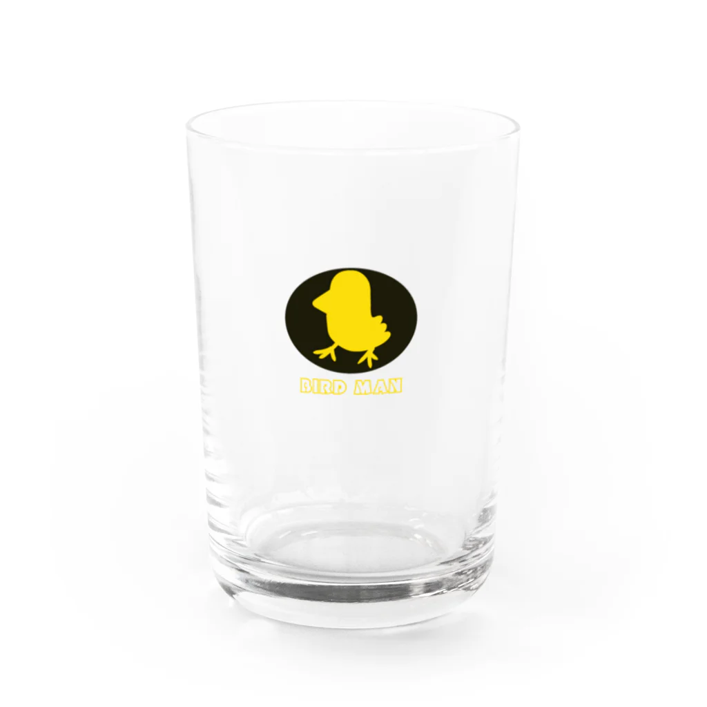 PROPPYのBIRD MAN Water Glass :front