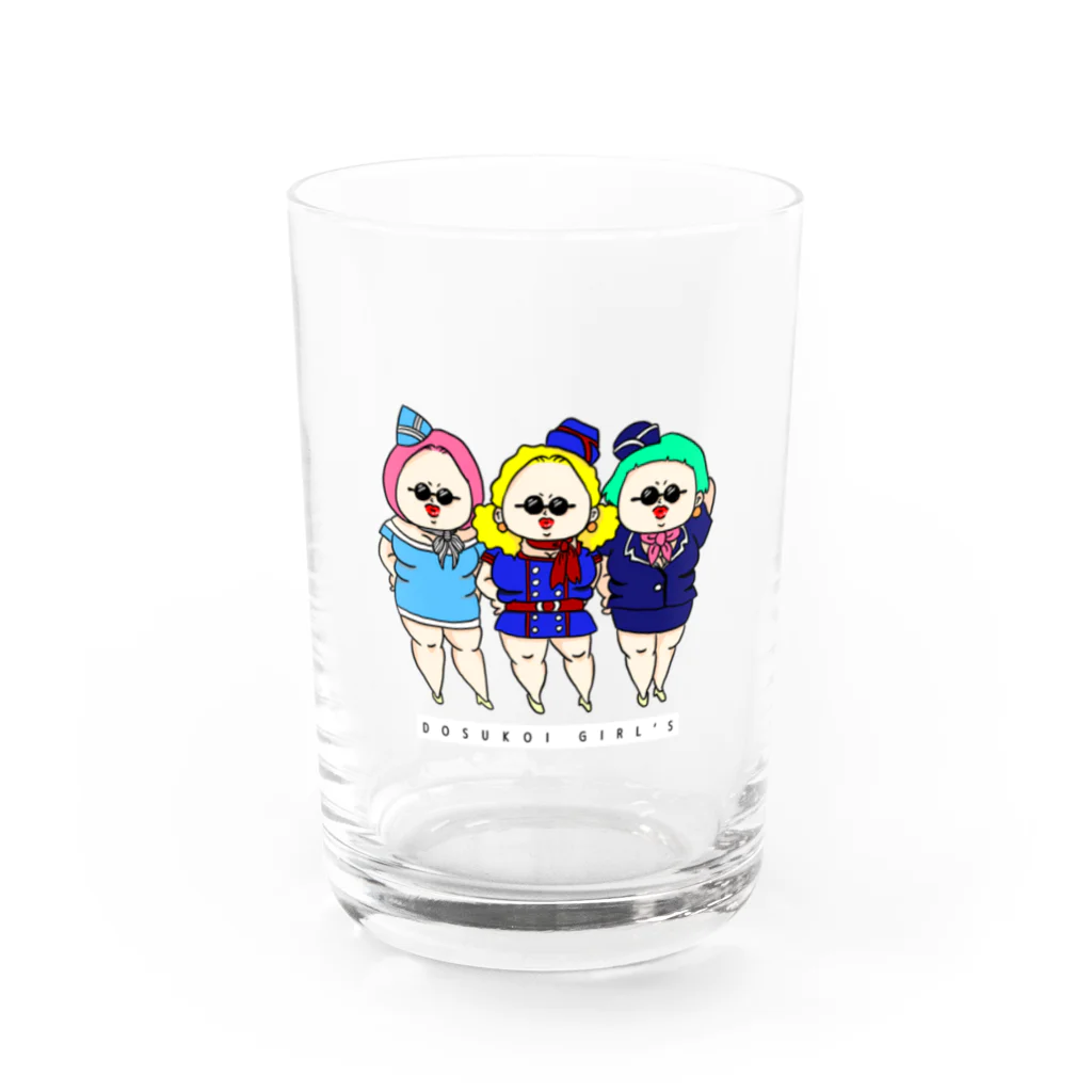 DOSUKOI GIRL‘SのDOSUKOI  GIRL‘S スチュワーデスver. Water Glass :front