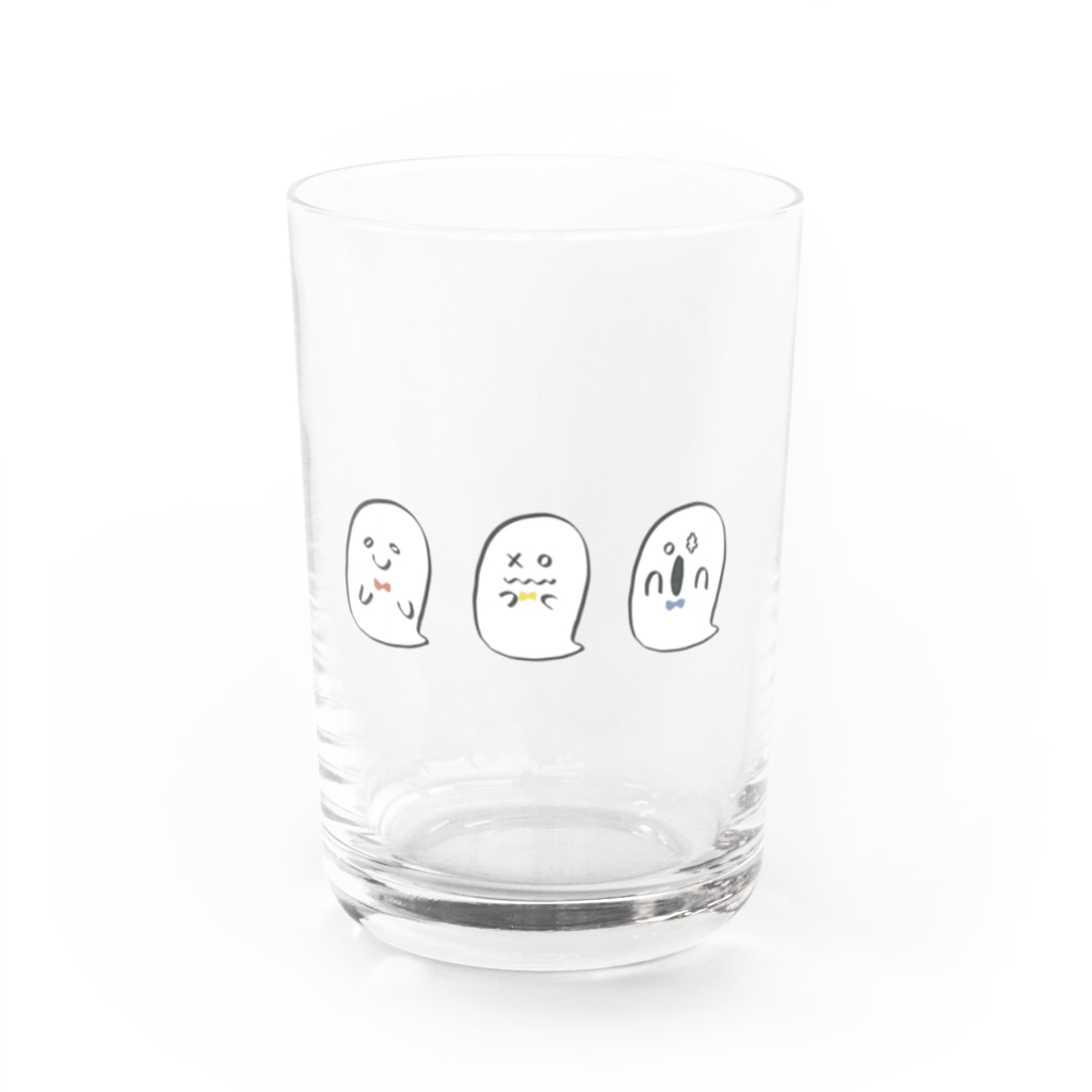 おちえるーむのおばけ三姉妹 Water Glass :front