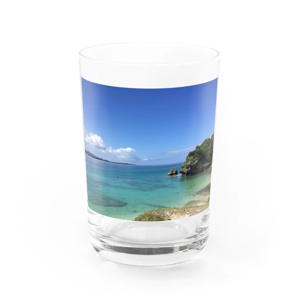 ken_nogiの沖縄の海 Water Glass :front