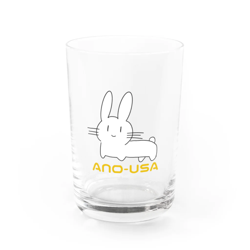 梨子のANO-USA Water Glass :front