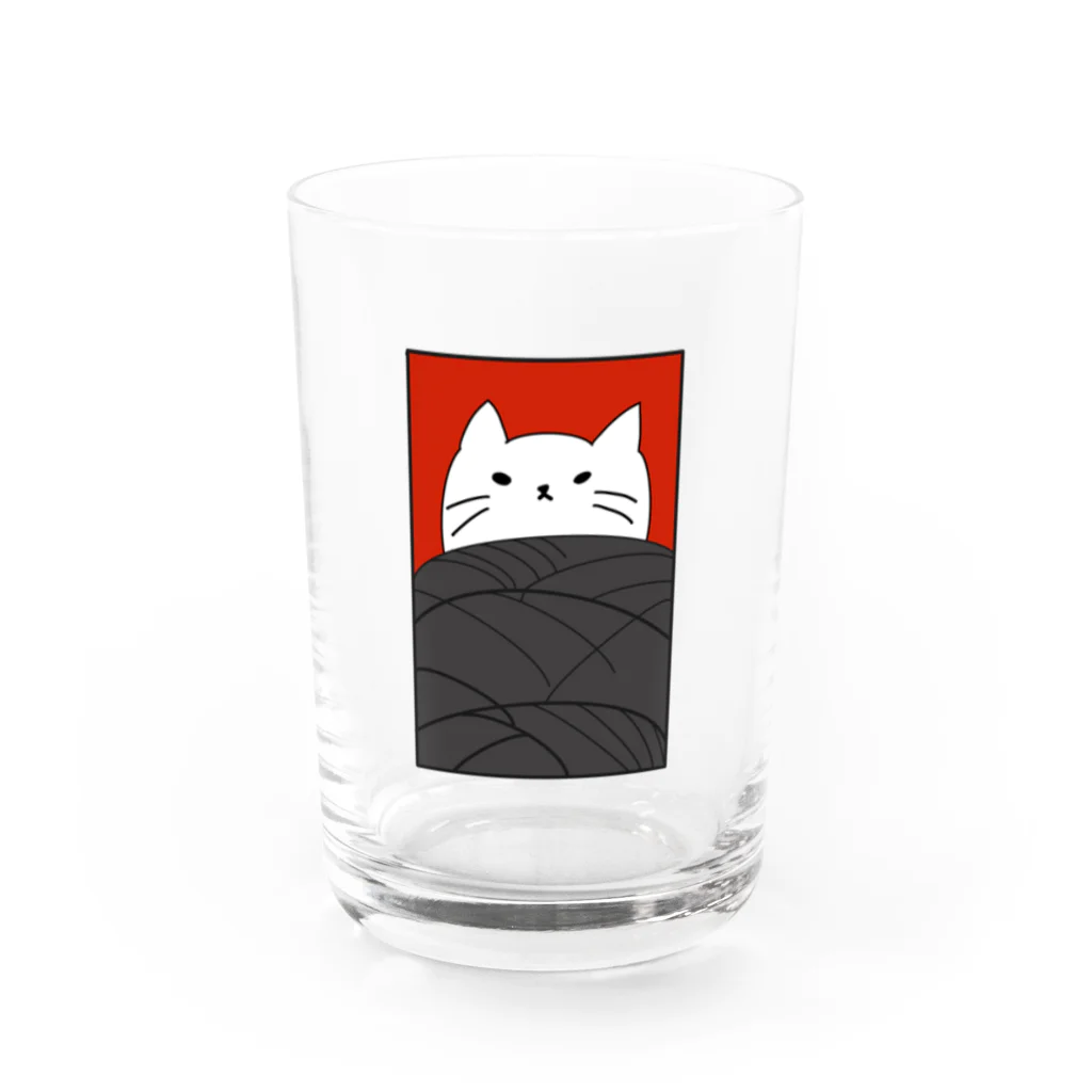 ねこぜや の花札 Water Glass :front