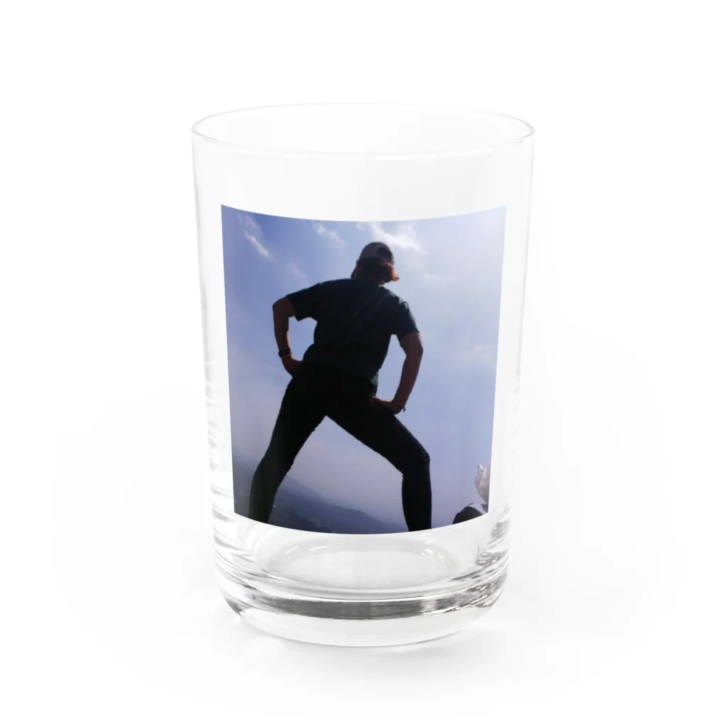 M0M0＆Lilyの登頂 成功 Water Glass :front