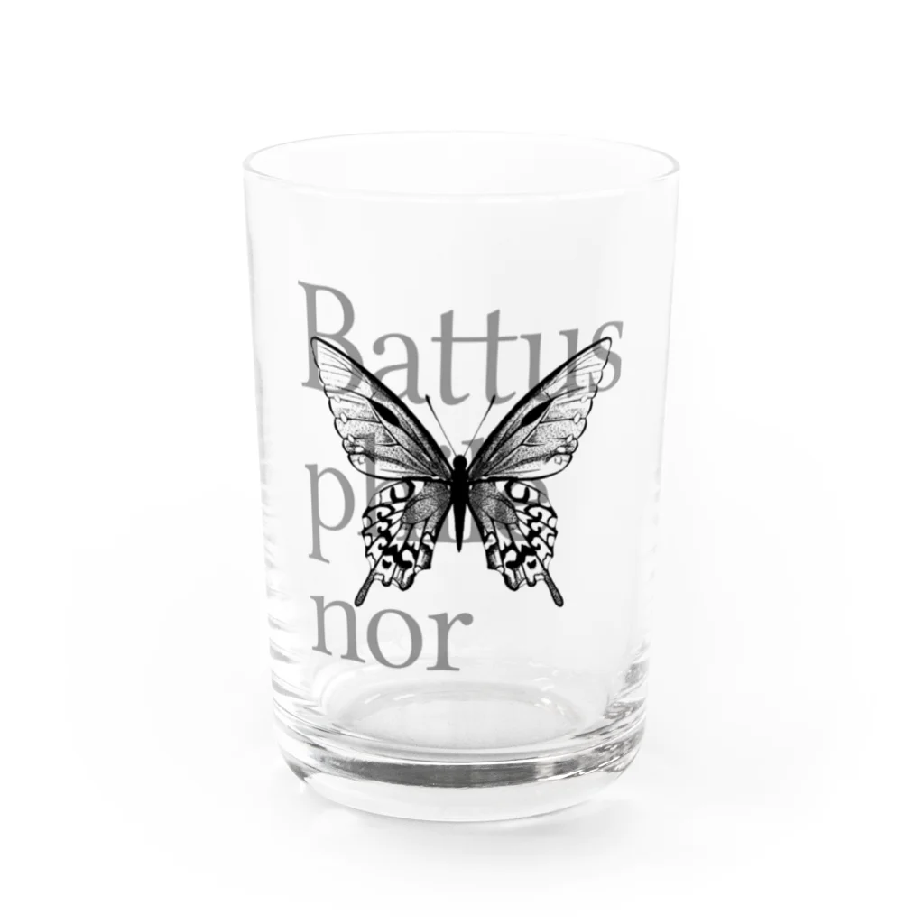 NEROのBattus philenor Water Glass :front