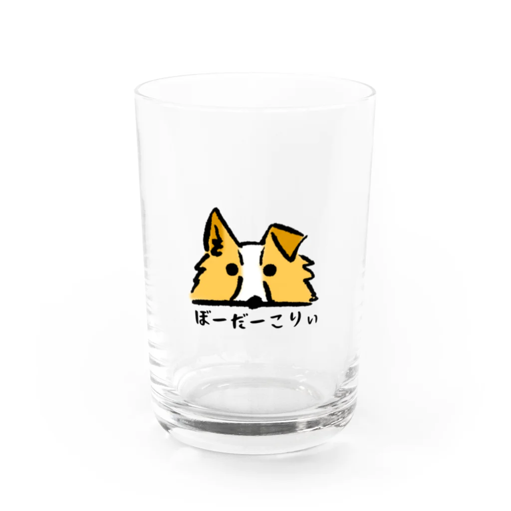 アシタマゴのツナ氏 Water Glass :front