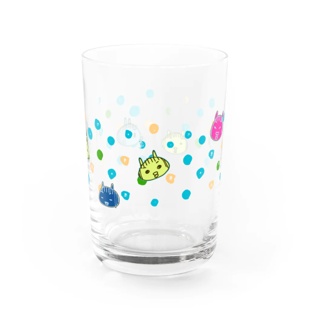 ウチノコノニワのニセアヒルサマー Water Glass :front