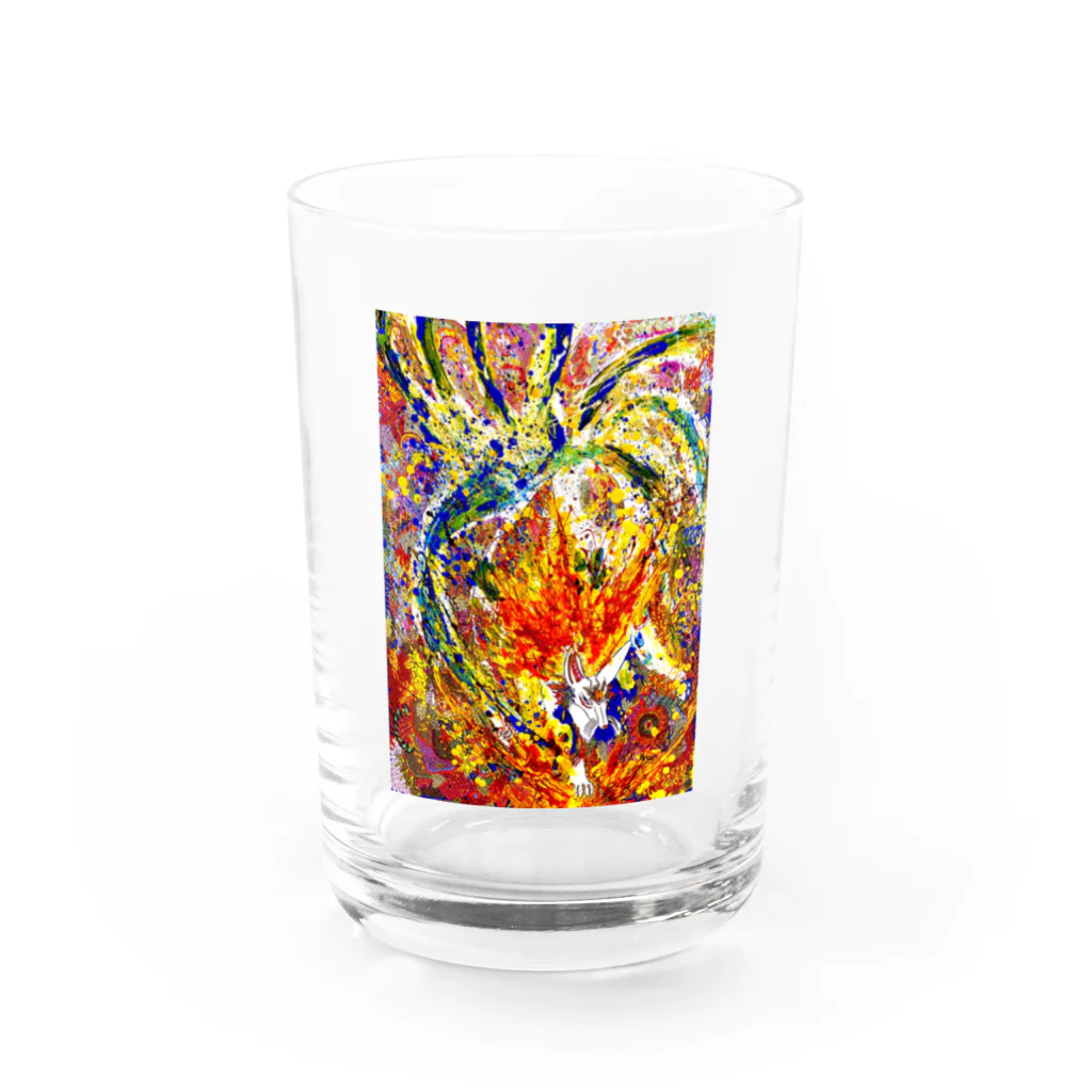 成宮成人の九尾 Water Glass :front