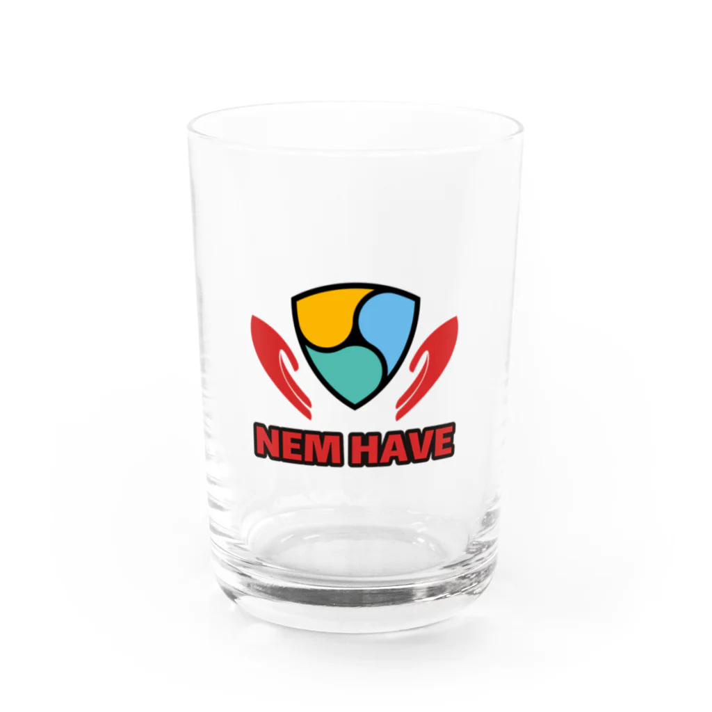 antartのnemhave Water Glass :front