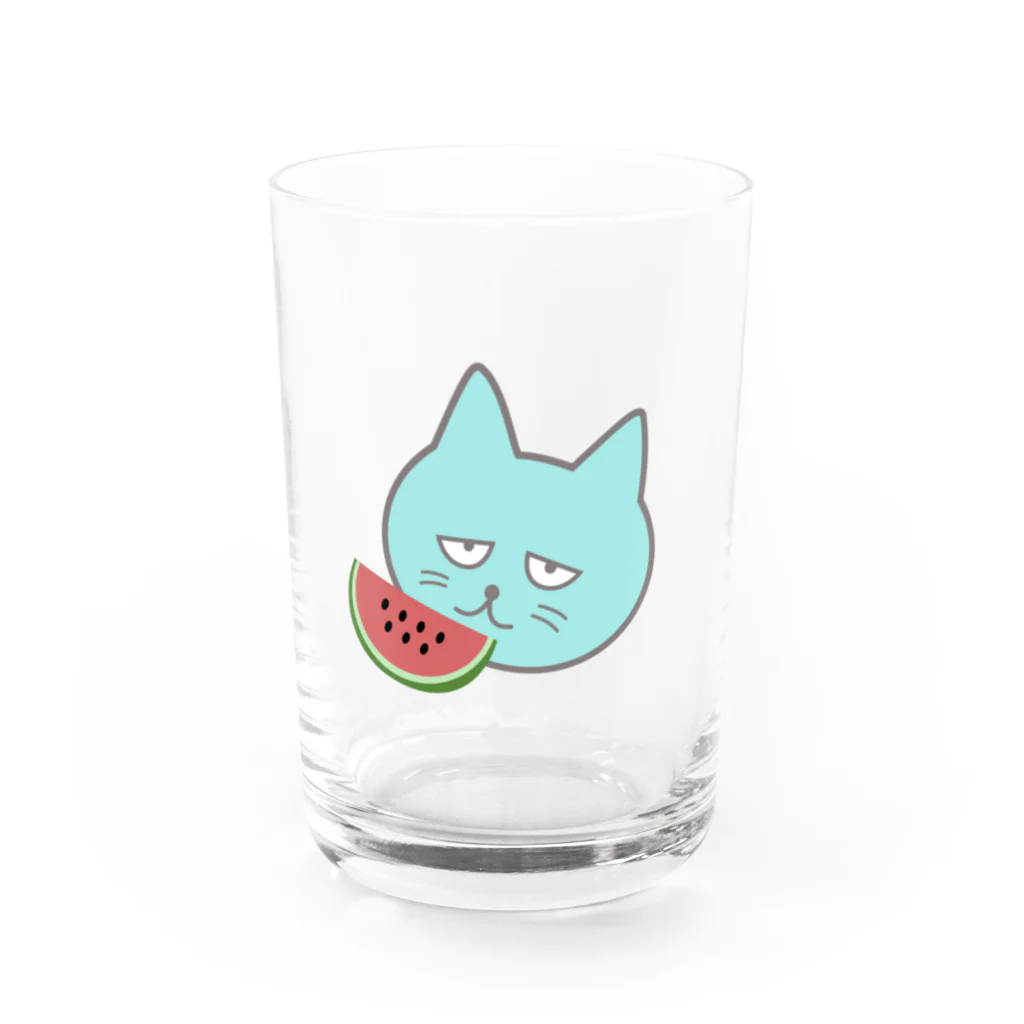 Montage. Noko No Shopのスイカのこ。 Water Glass :front