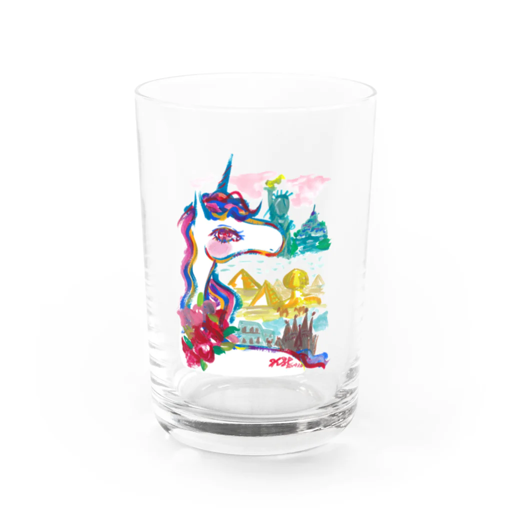 unicorn2018のu130 Water Glass :front