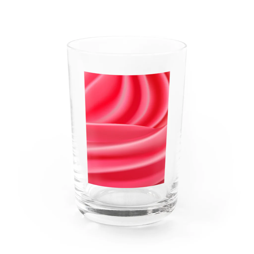 アメリカンベース   GG1966のクリーミィー　ピンク2 Water Glass :front