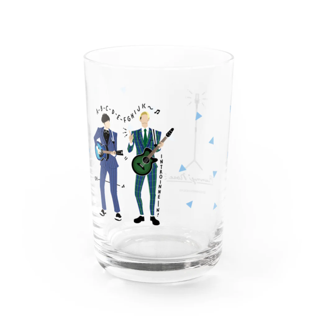 よしもと芸人オフィシャルショップのzakkaYOSHIMOTO ラニーノーズ Water Glass :front