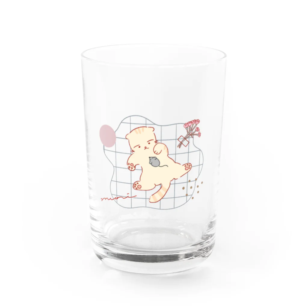 kiruta shopのmuni Water Glass :front