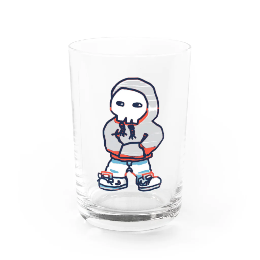 POGSのパーカードクロくん(GB) Water Glass :front