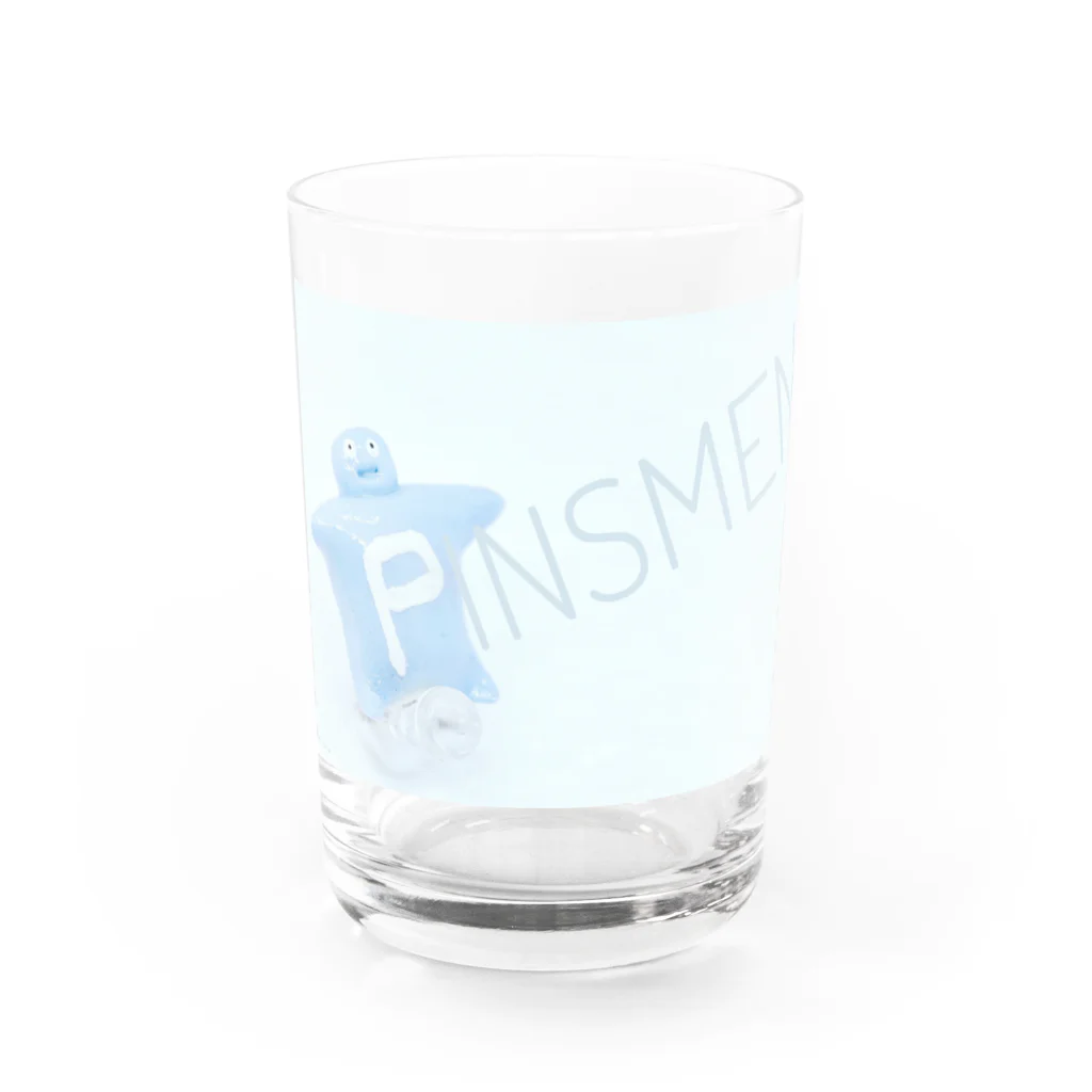 岡本なう - okamoto now -の【ピンズMen（ぴんずめん・PinsMen）】 Water Glass :front