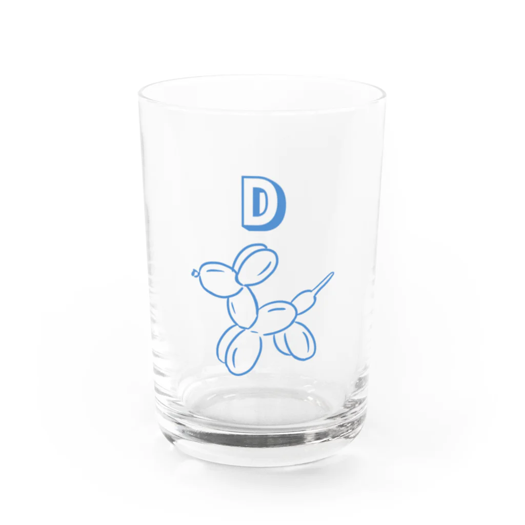 ミュータントモエの［D］DOG Water Glass :front