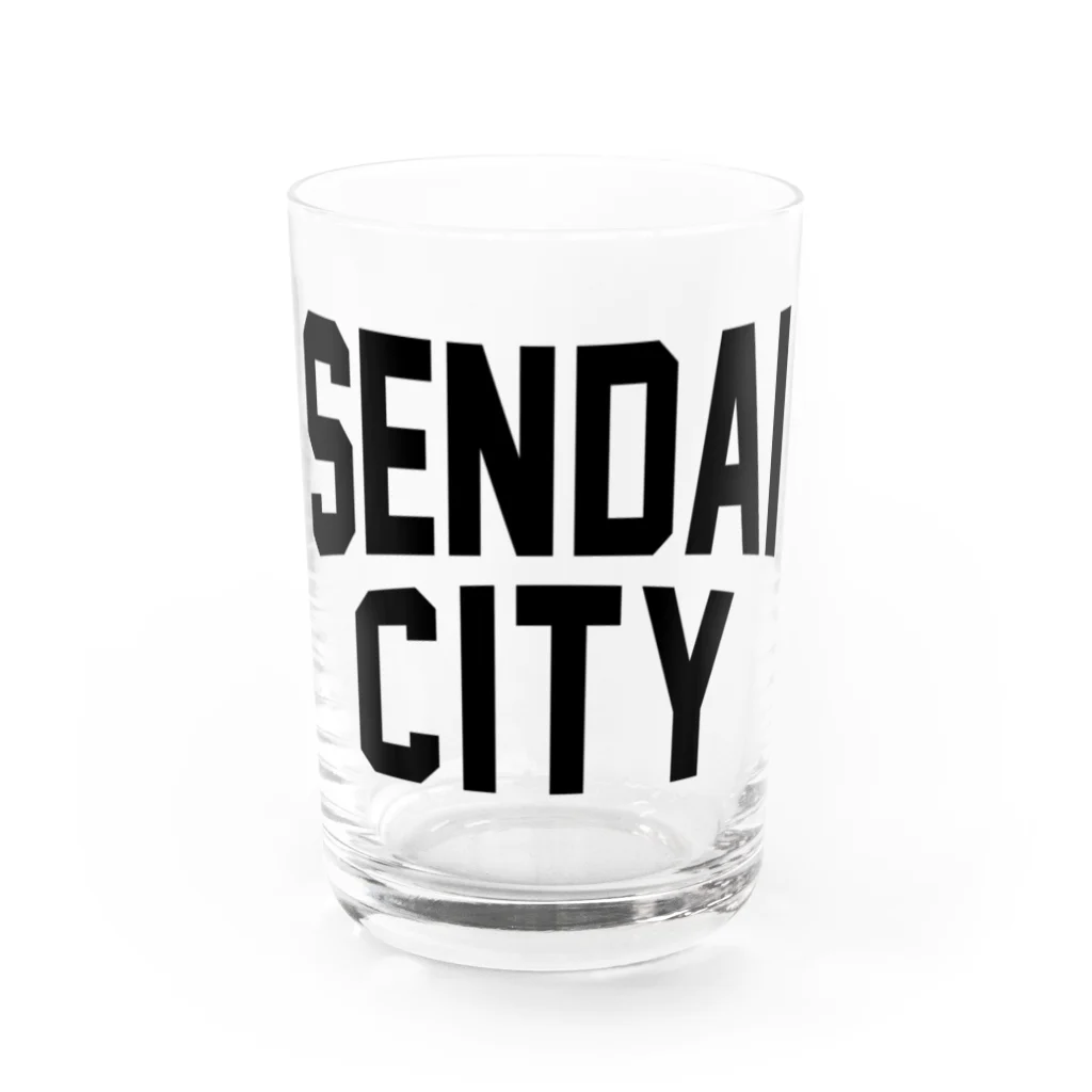 JIMOTO Wear Local Japanのsendai CITY　仙台ファッション　アイテム Water Glass :front