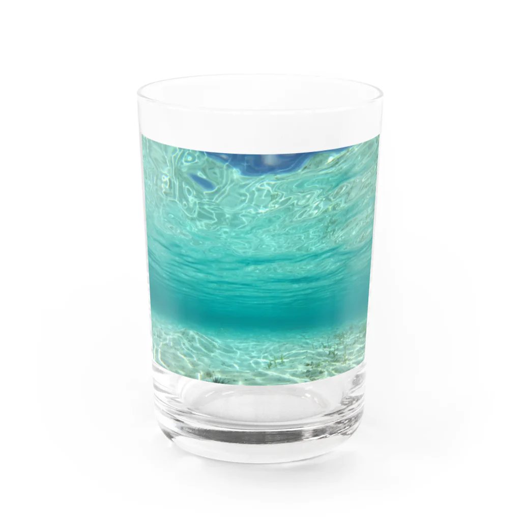 poppo12345の@Maldives Water Glass :front