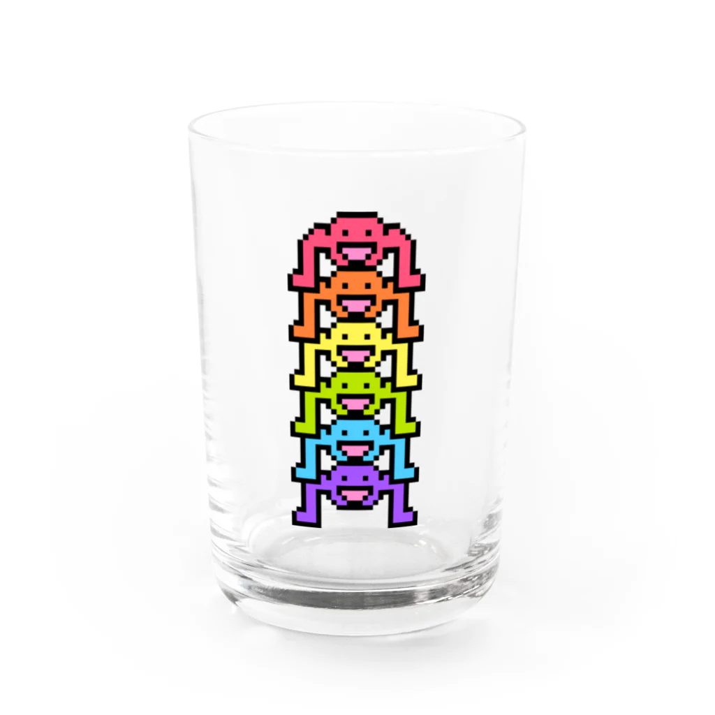 ことだま日記 グッズショップのパーリーピーポー Water Glass :front