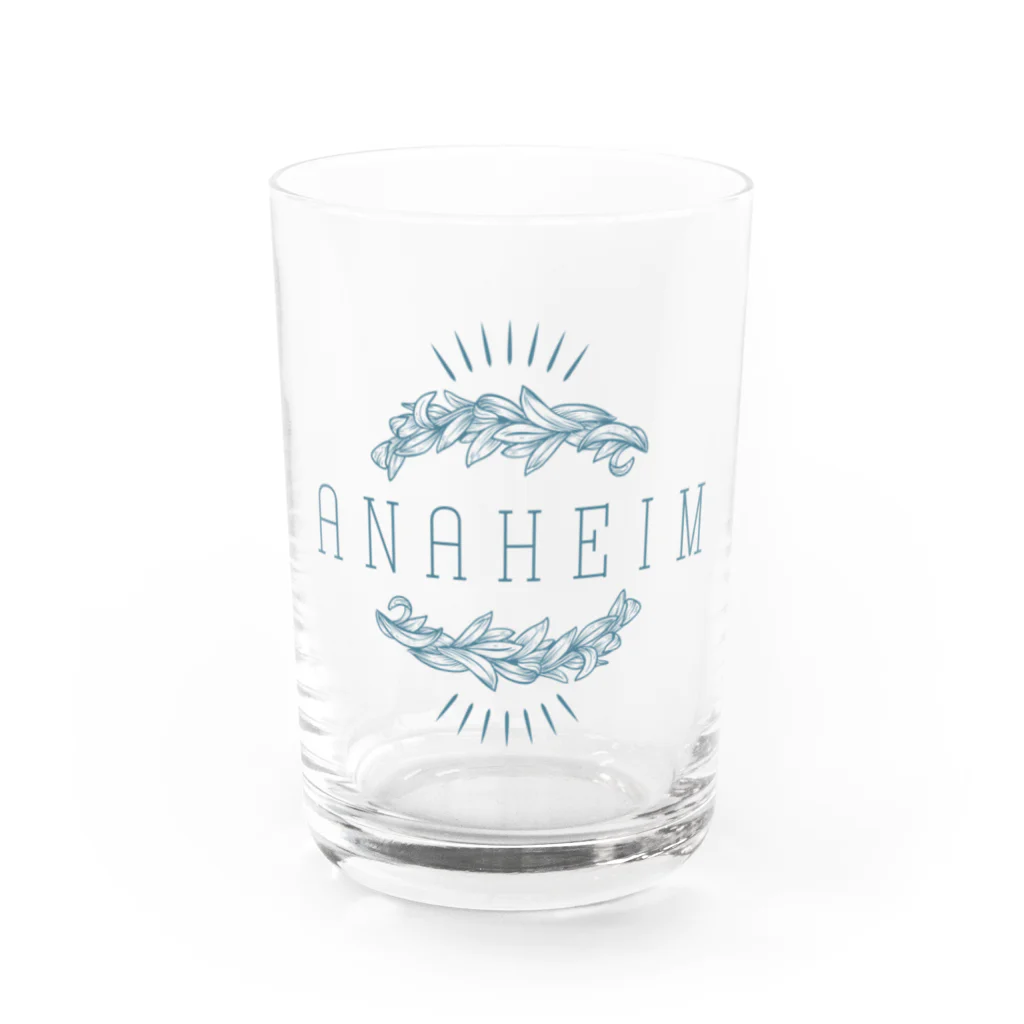 U.S.A.T.のアナハイム Anaheim Water Glass :front