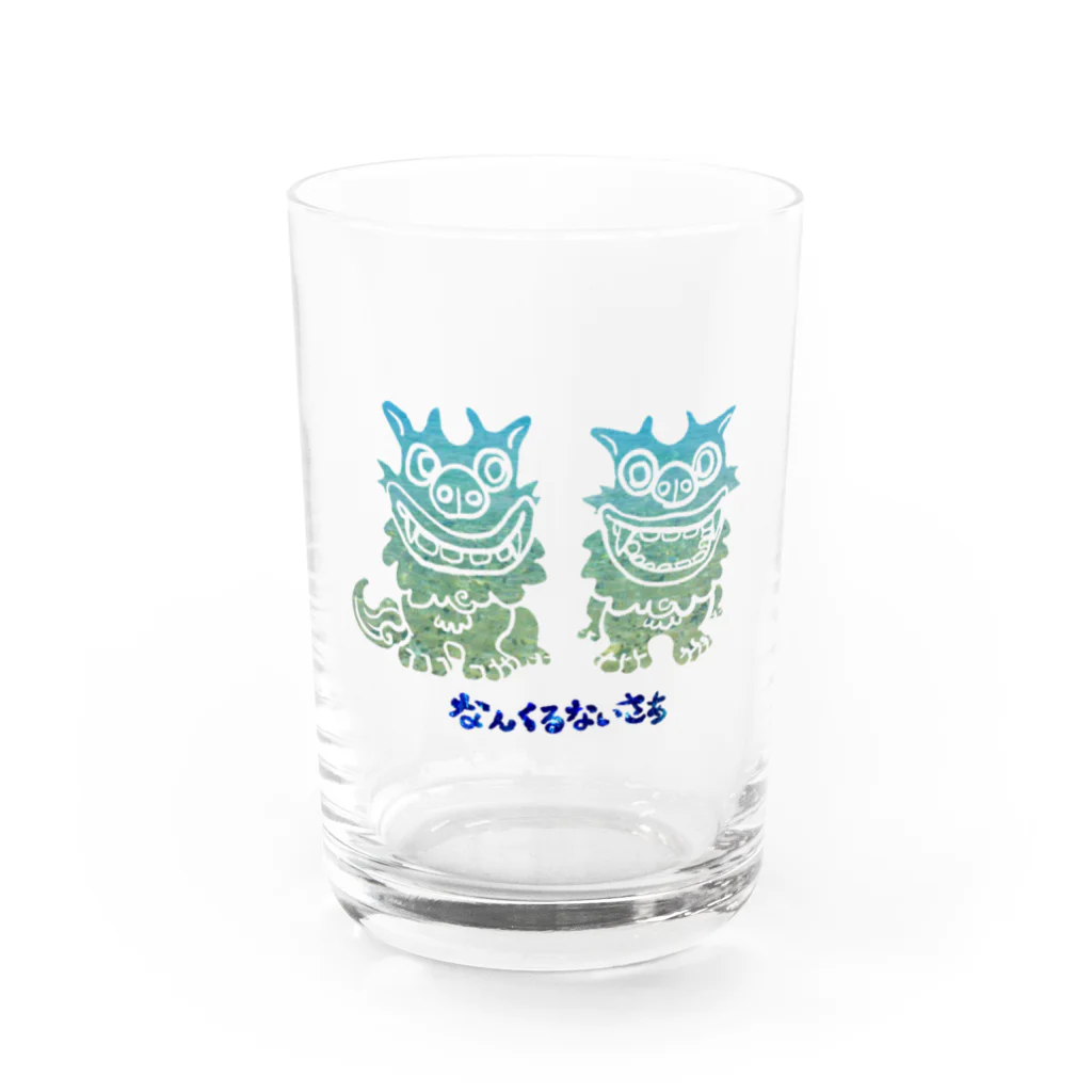 huroshikiのなんくるないさぁ Water Glass :front