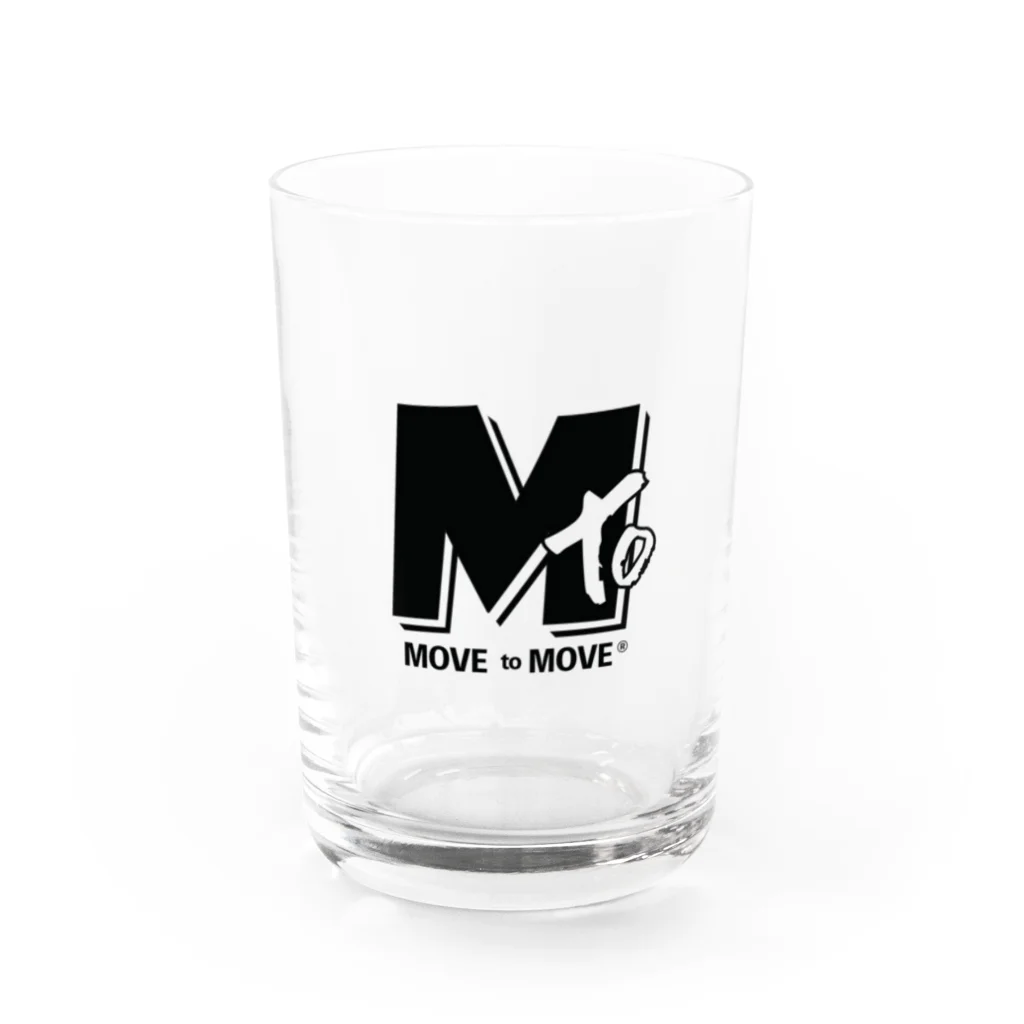 MOVE to MOVEのオリジナル Water Glass :front