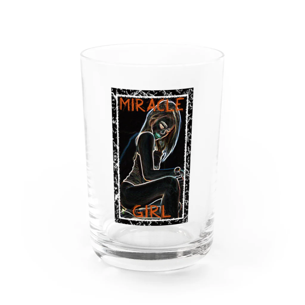 ミラクルガール（MiracleGirl）のMiraclegirl_2 Water Glass :front