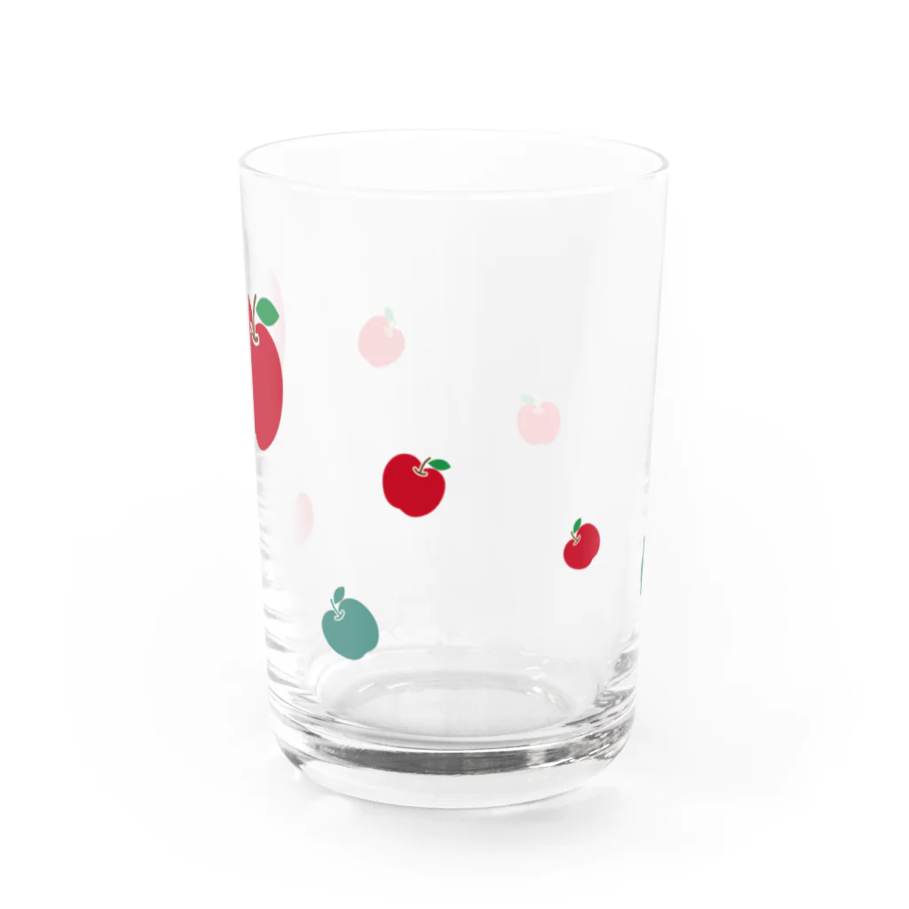 あずきいろのりんごのグラス Water Glass :front