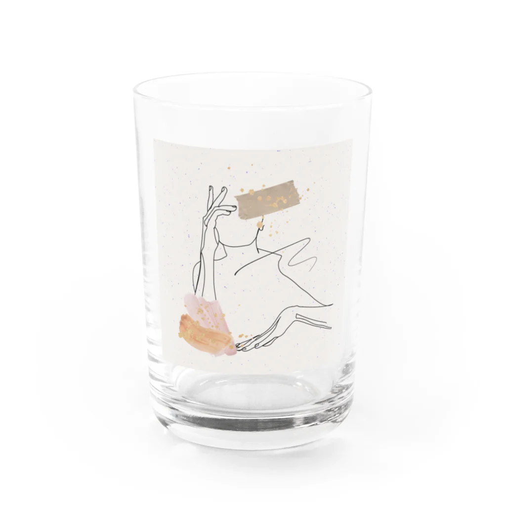 七海のnagame Water Glass :front