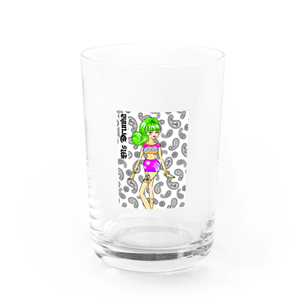 上様のMs RORO Water Glass :front