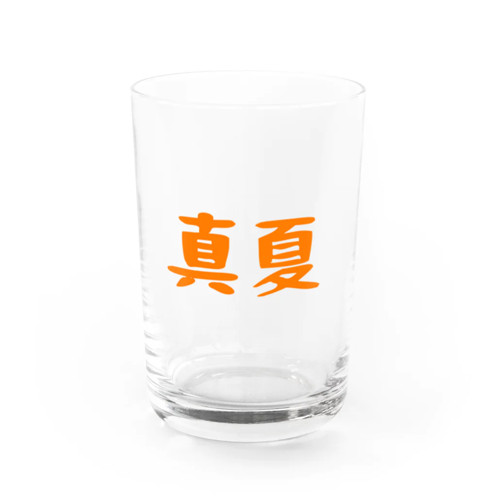 かえるの真夏 Water Glass :front