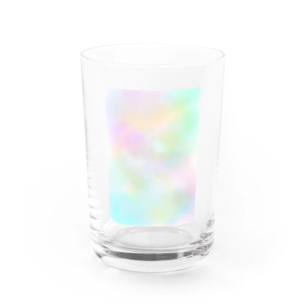 ふわり＊曼荼羅アートの fairy Water Glass :front