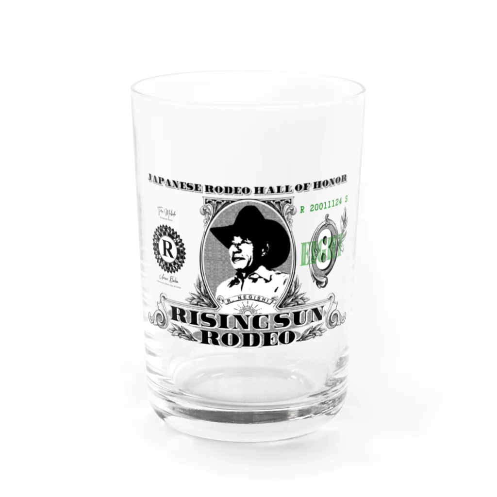 RisingSunRodeoのHall of Honor Water Glass :front
