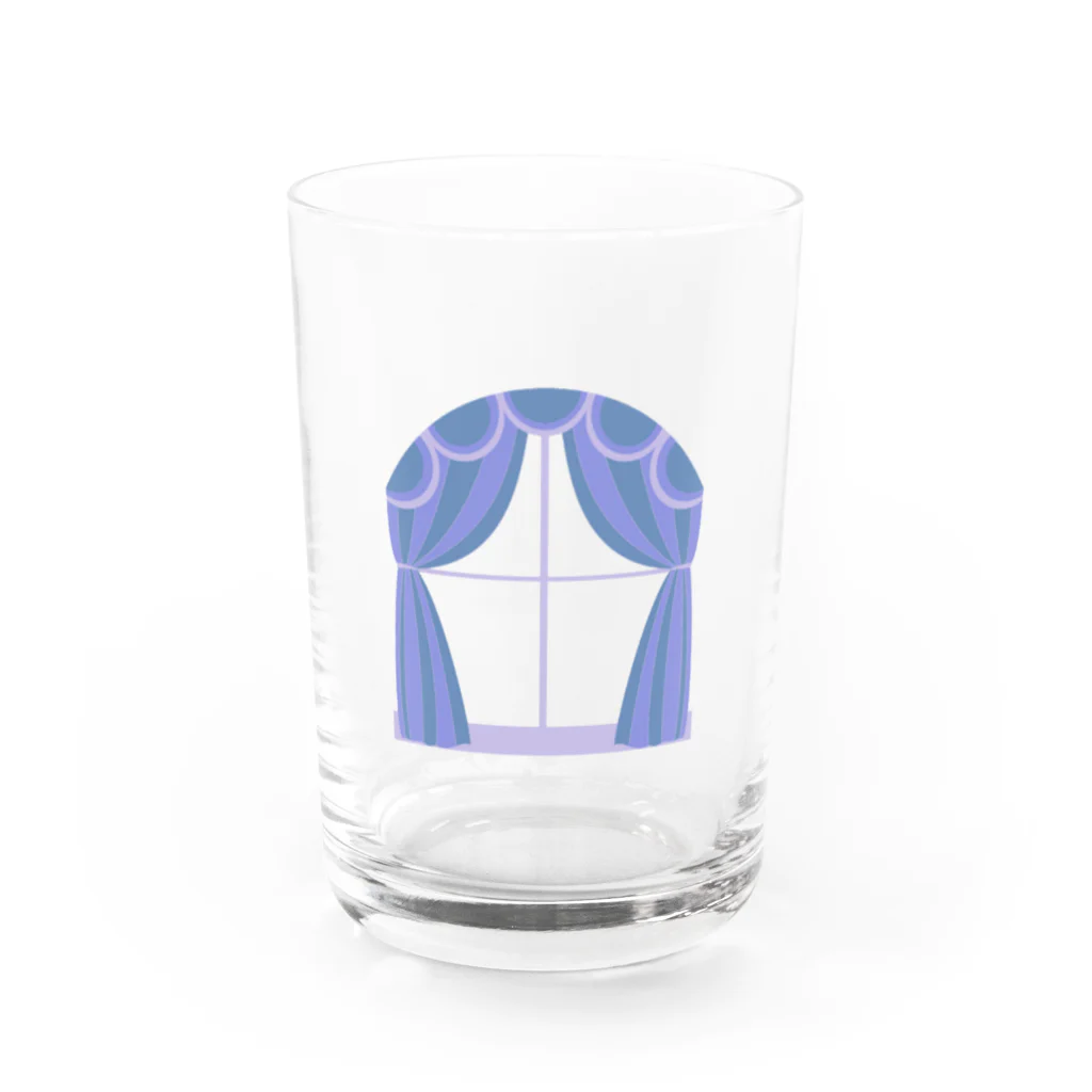 蒼樹の透明な窓 Water Glass :front