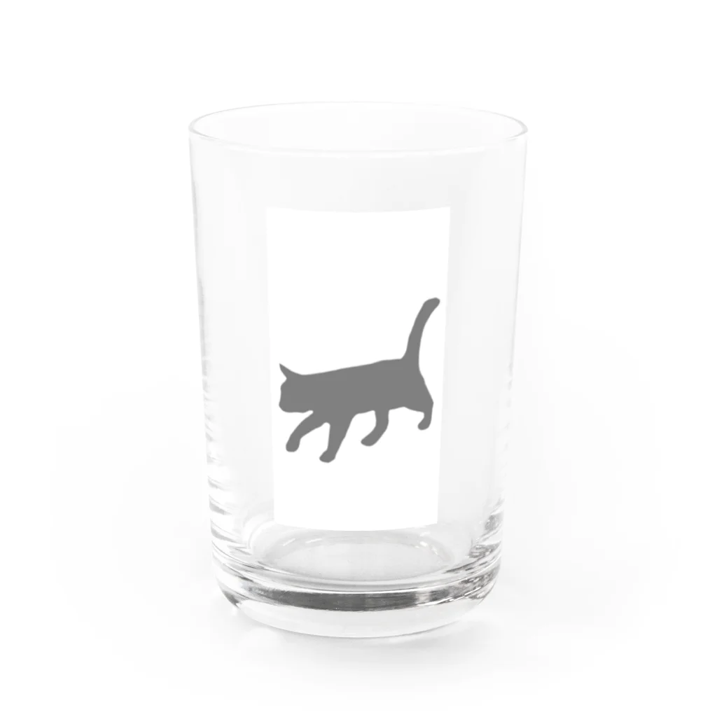 ラ ベル メールのにゃんこ Water Glass :front