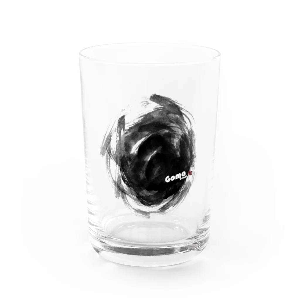 ごまのすけのGoma Team 白ゴマ Water Glass :front